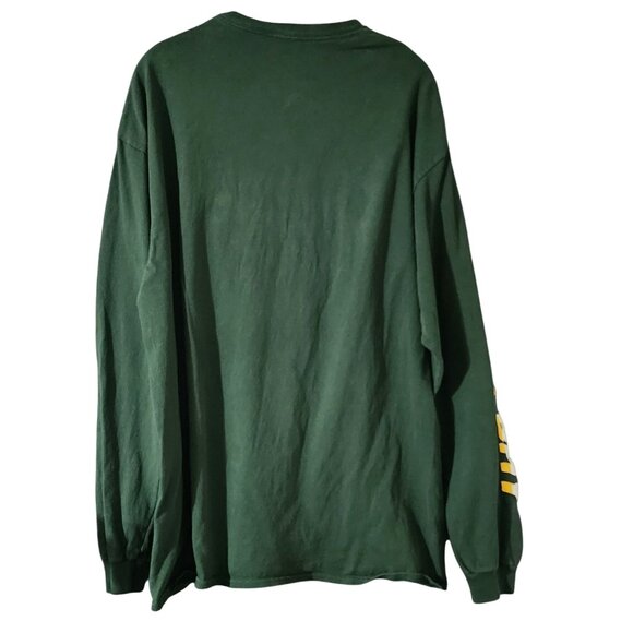 Green Bay Packers Long Sleeve Shirt XL By Junk Food Mens NFL Team Apparel Cotton - Picture 2 of 6